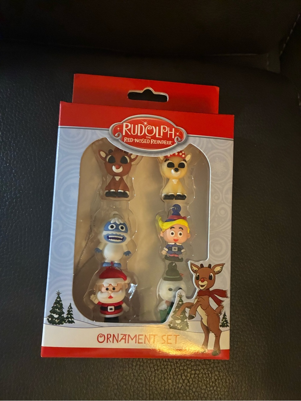 Ruz Rudolph the Red - Nose Reindeer & Friends Mini Christmas Ornament - Set of 6
